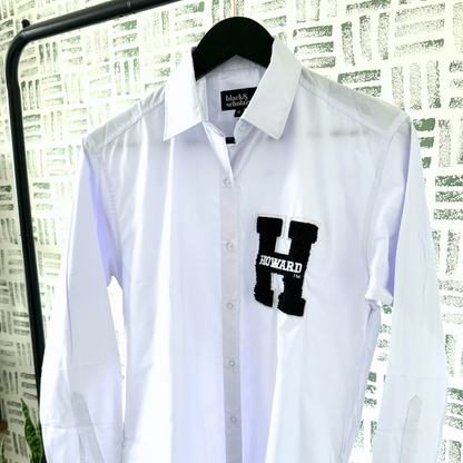 Howard University Varsity Poplin Shirt