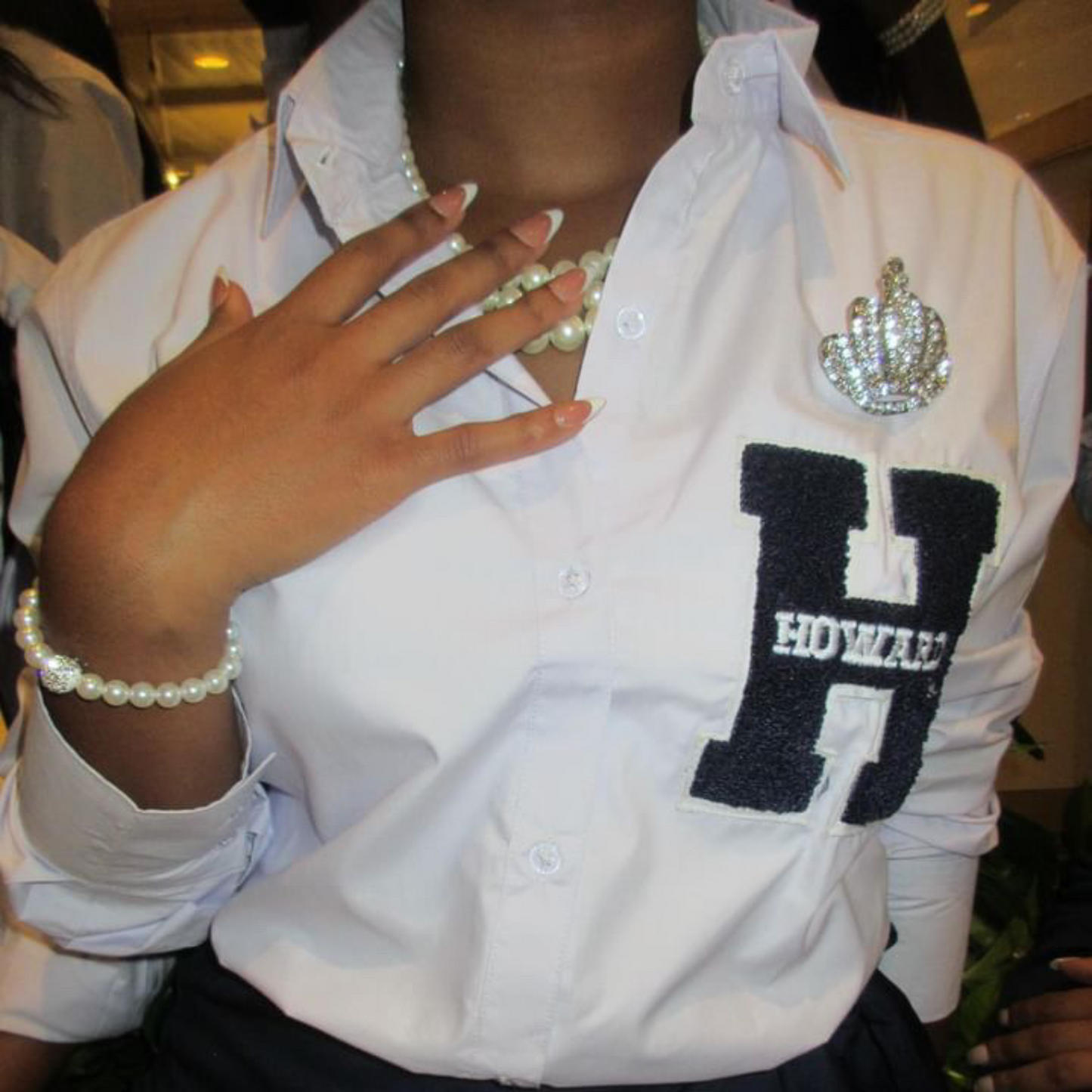 Howard University Varsity Poplin Shirt