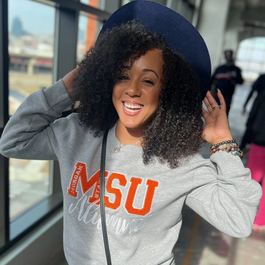 Morgan State™ Alumni Chenille Embroidered Sweatshirt