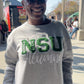 Norfolk State™ Alumni Chenille Embroidered Sweatshirt