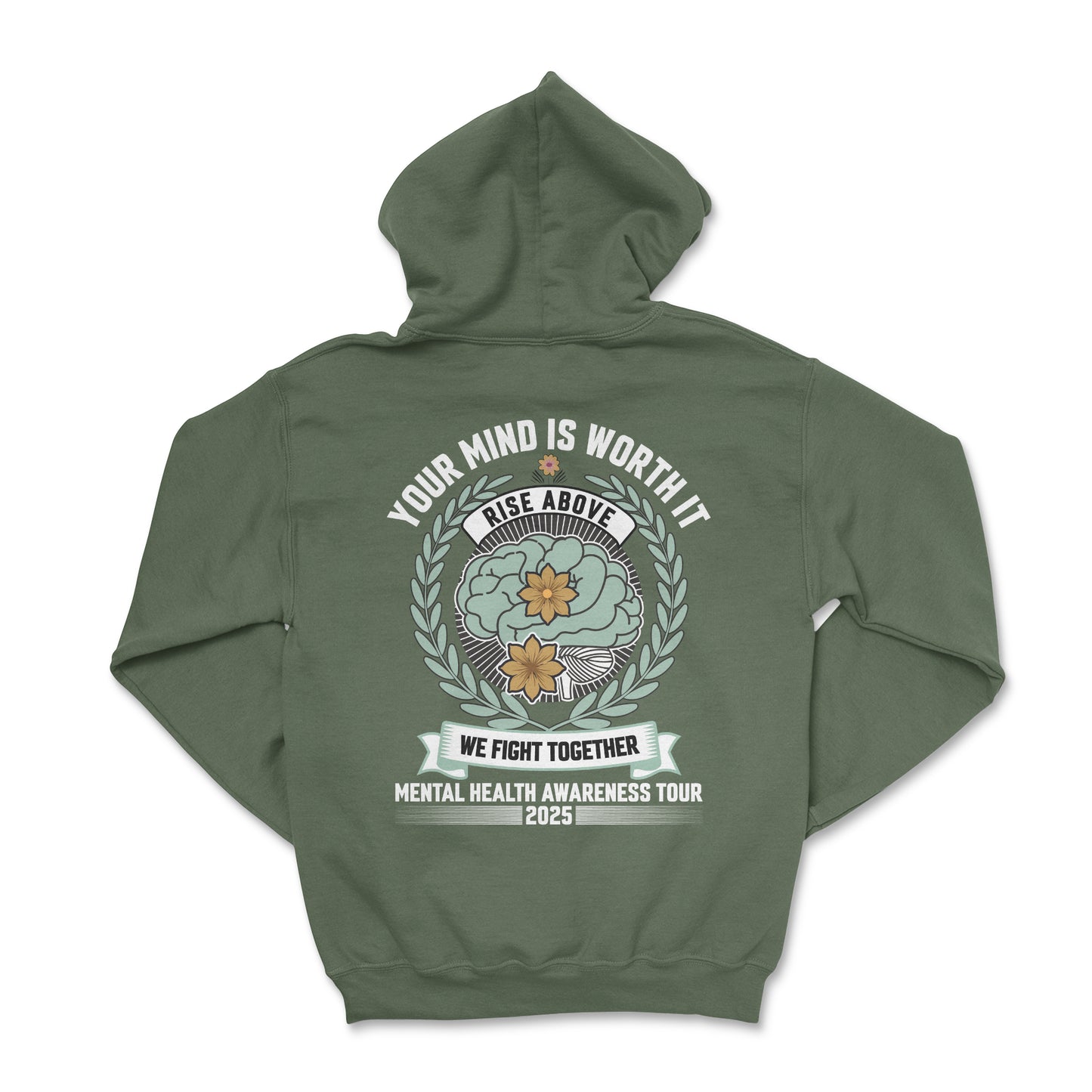 Mental Health Awareness Tour 2025 Hoodie (Multiple Colors)