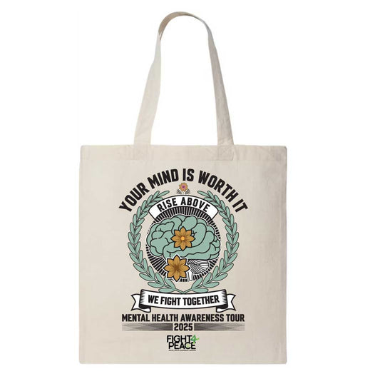 Mental Health Awareness Tour 2025 Tote Bag